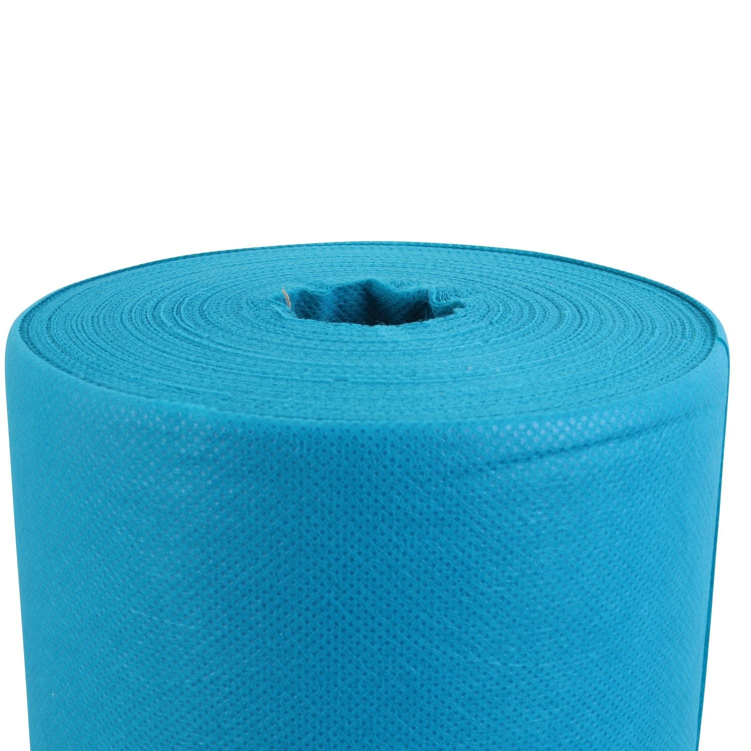 Rolle mit Einweg Tischdecken vorgeschnitten quadratisch (120 x 120cm) Non Woven Spinnvlies - 40 Tischdecken  Braun