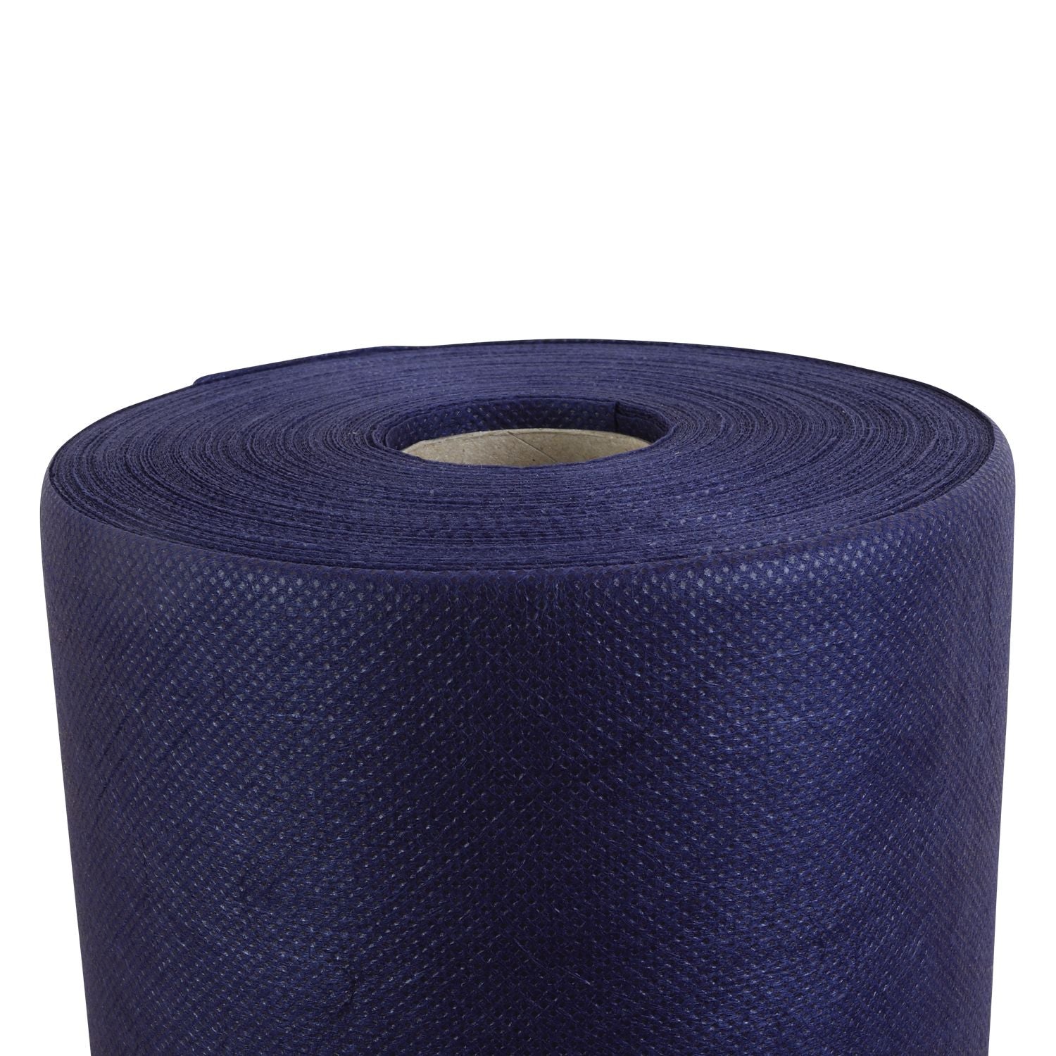 Rolle mit Einweg Tischdecken vorgeschnitten quadratisch (120 x 120cm) Non Woven Spinnvlies - 40 Tischdecken  Braun