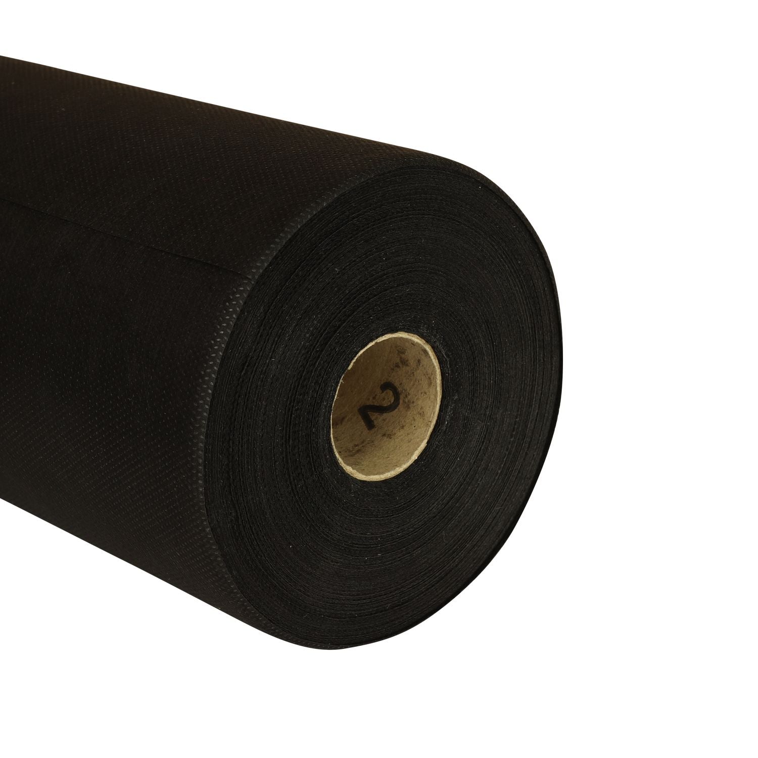 Rolle mit Einweg Tischdecken vorgeschnitten (40 x 30cm) Non Woven Spinnvlies - 160 Tischdecken  Schwarz