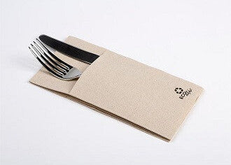 Bestecktaschen Bio 40x40 cm | 960 Stück