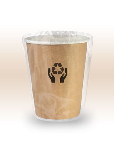 Pappbecher einzeln verpackt 290 ml