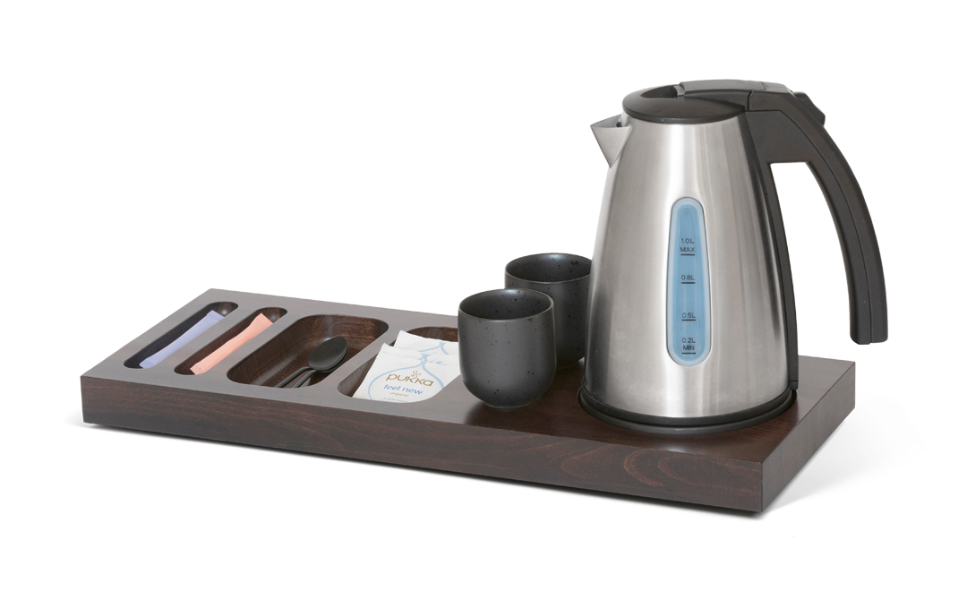 Xanthic Willkommenstablett mittel 50x20cm | Mahagoni