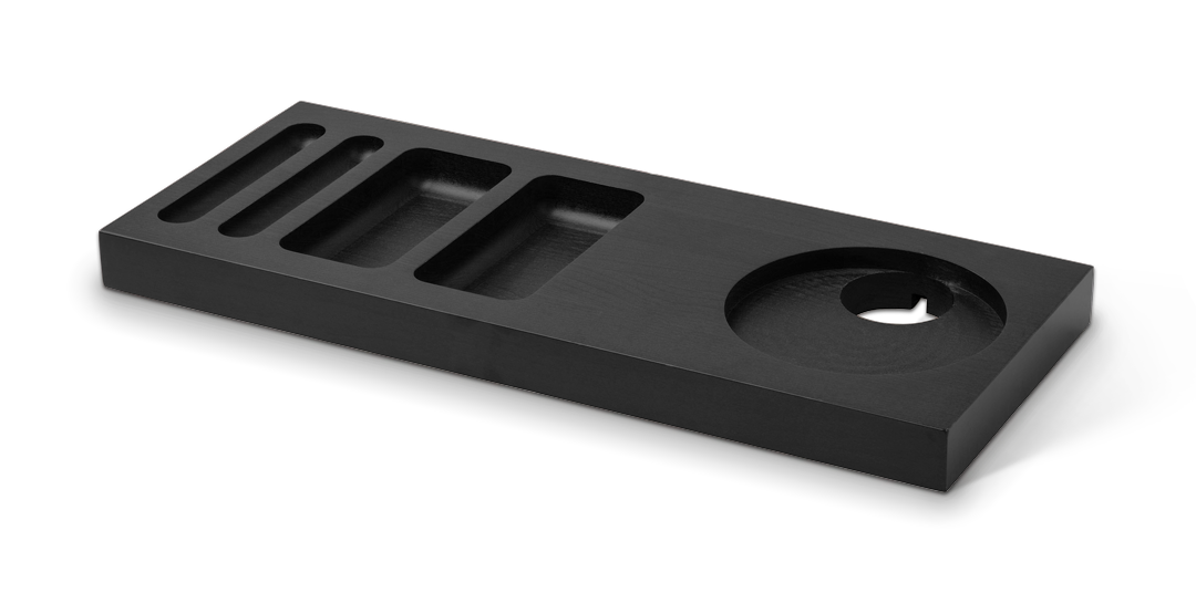 Xanthic Willkommenstablett mittel 50x20cm | Schwarz