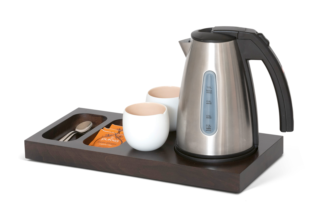 Xanthic Willkommenstablett klein 42x20cm | Mahagoni