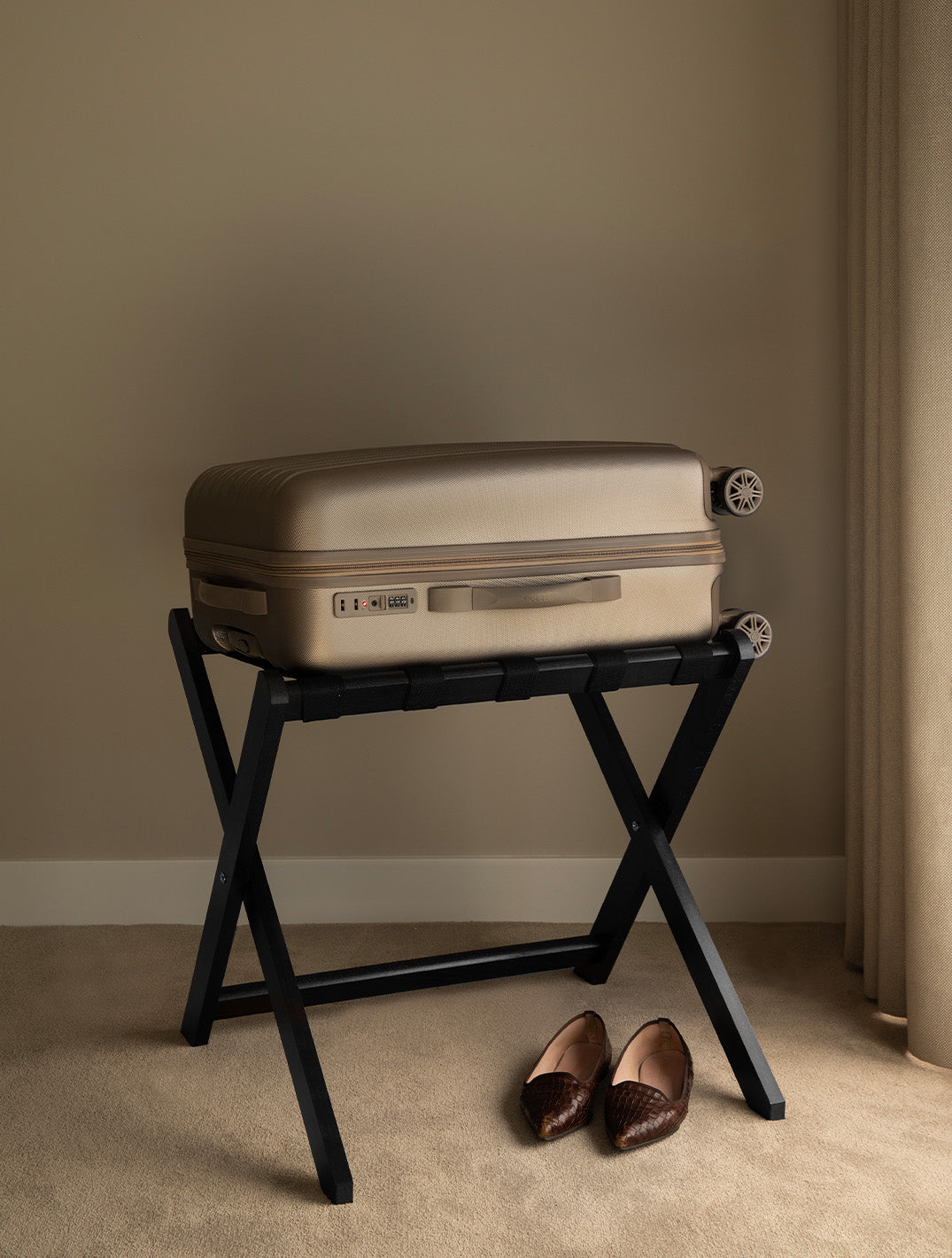 Faltbarer Gepäckträger | Schwarz