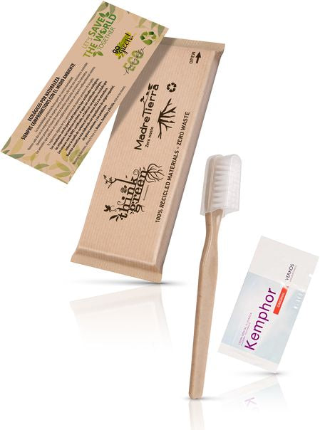 Bio Zahnputz Set Think Green, einzeln verpackt