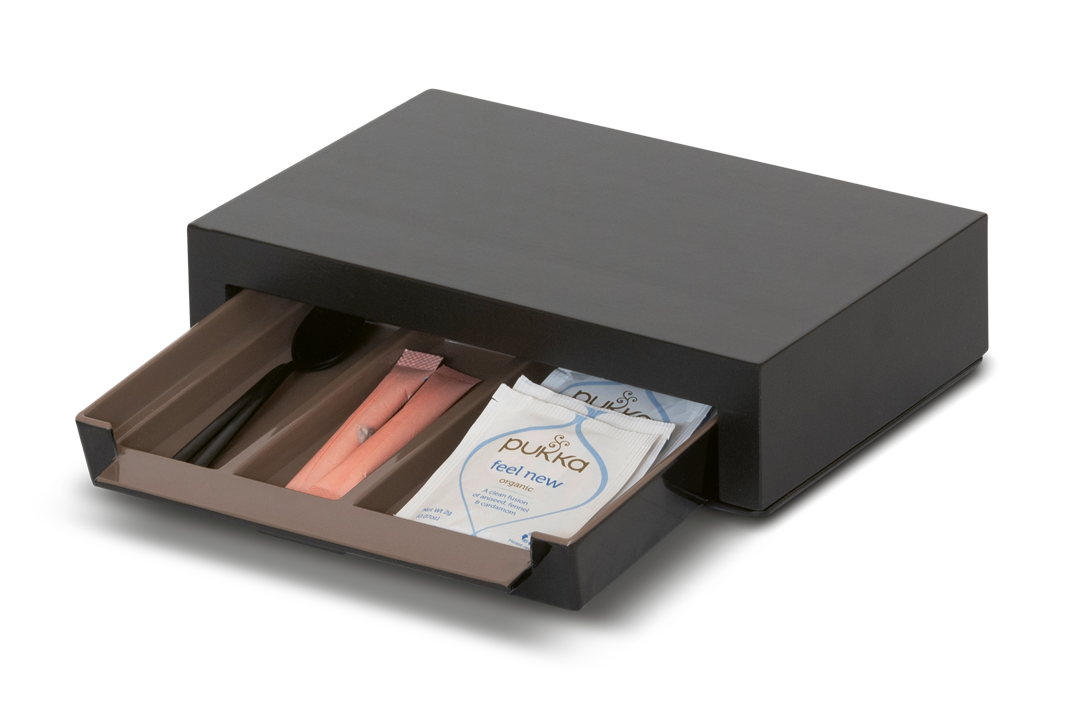 Willkommenstablett Canella 25x17cm | Schwarz