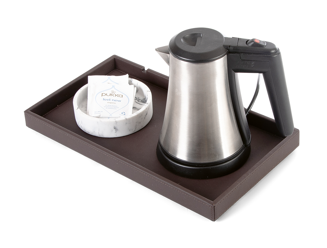 Willkommenstablett rechteckig 21x38,5cm | Klassik