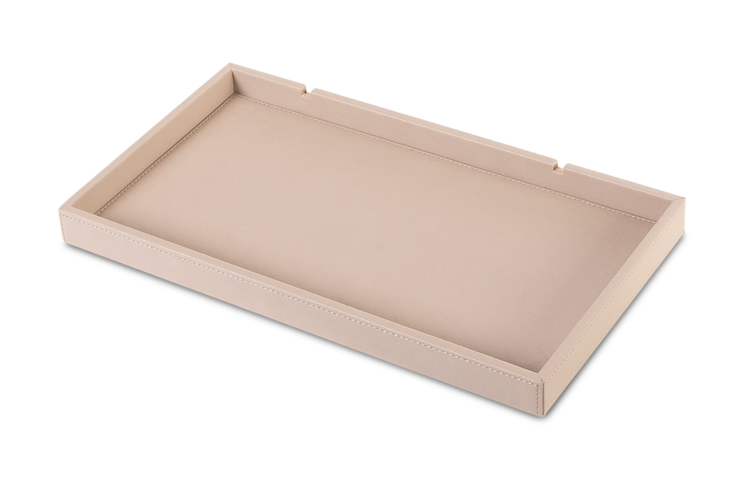 Willkommenstablett rechteckig 21x38,5xcm | Natürlich