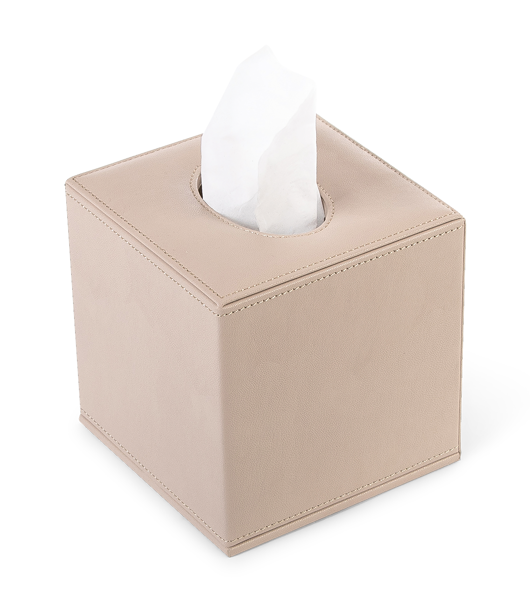 Quadratische Taschentuchbox | Natur