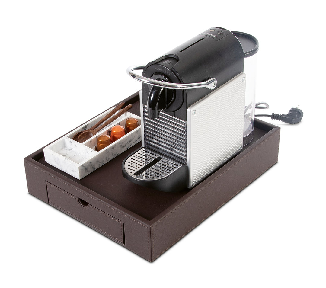 Premium Willkommenstablett inkl. Mehrzweckschublade | Classic