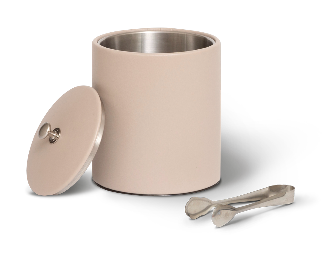 Eiswürfelbehälter inkl. Zange - Eiskübel Natürlich