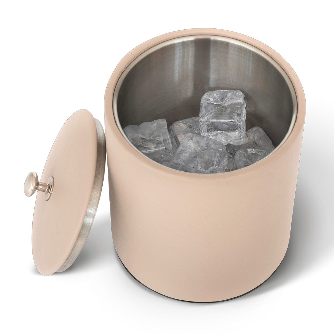 Eiswürfelbehälter inkl. Zange - Eiskübel Natürlich