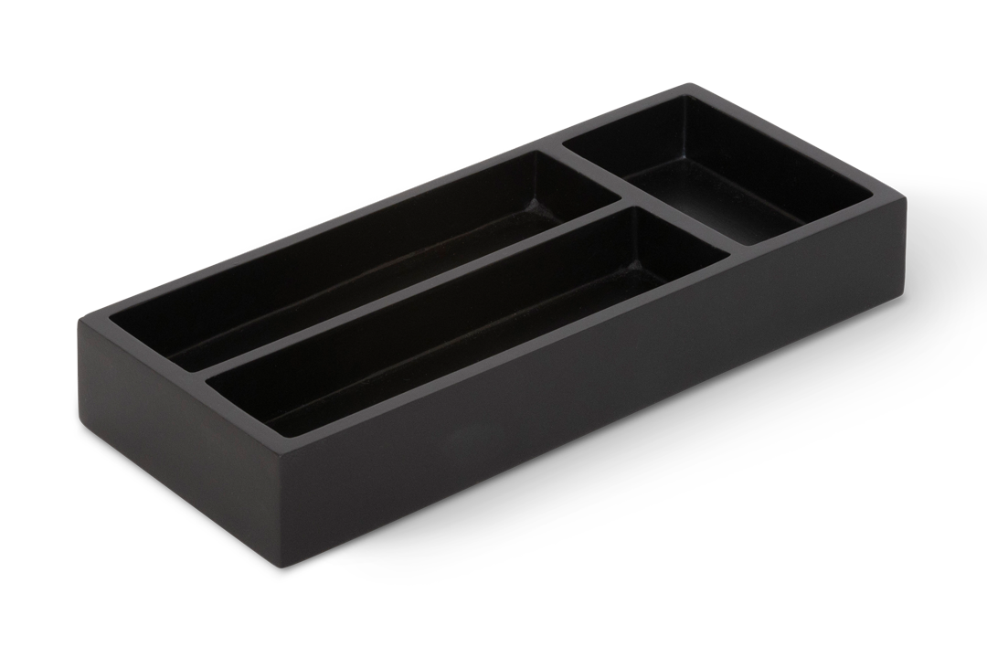 Amenity Tablett Schwarz