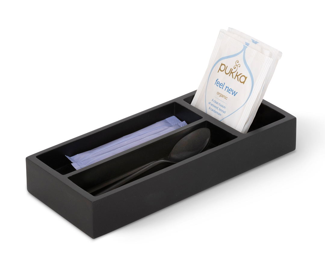 Amenity Tablett Schwarz