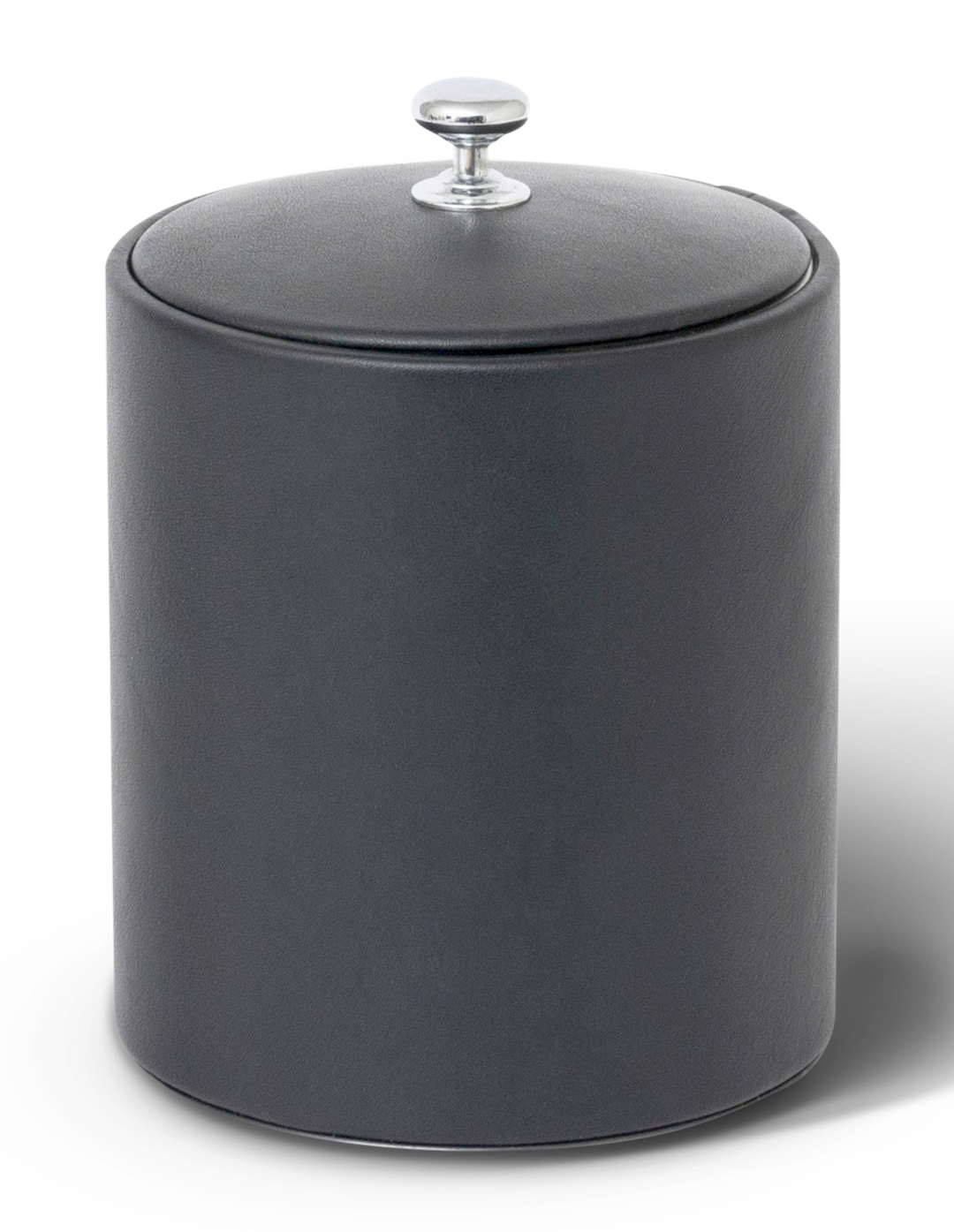 Eiswürfelbehälter inkl. Zange – Eiskübel Schwarz