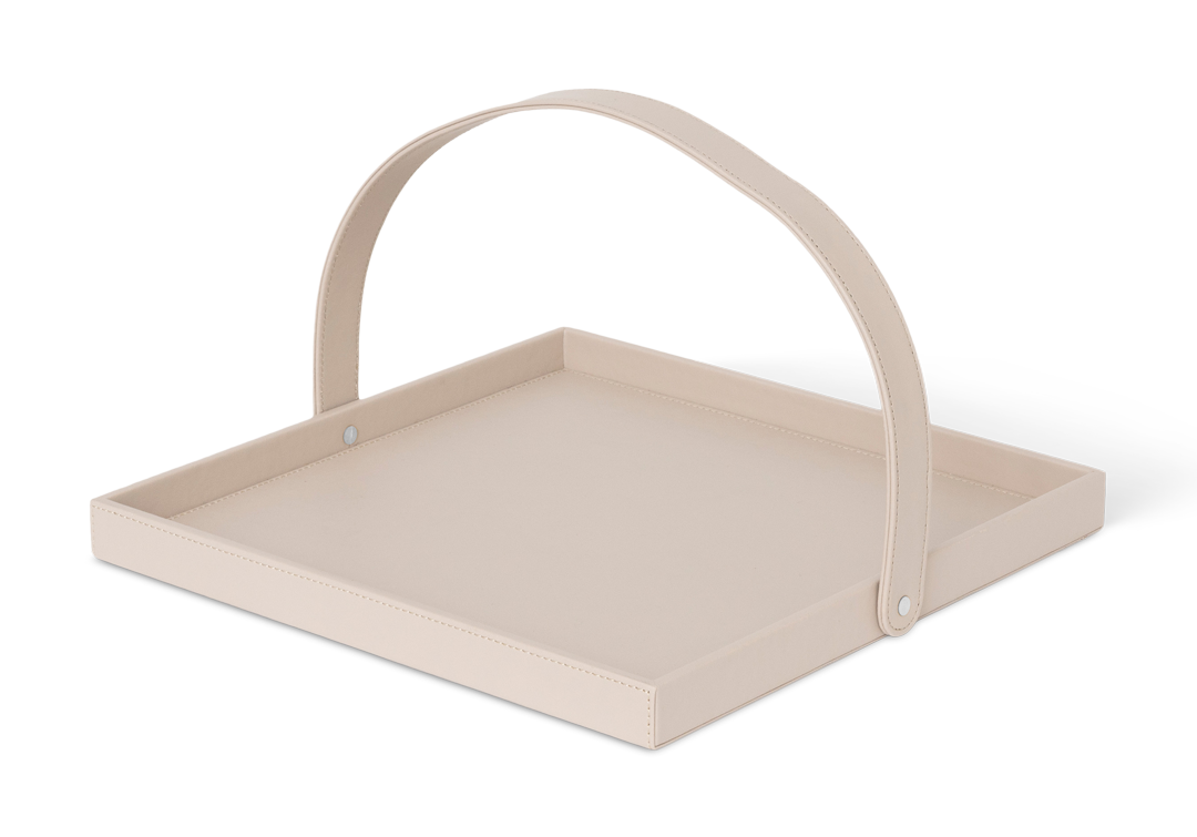 Hotel-Tablett für Hausschuhe | Natur