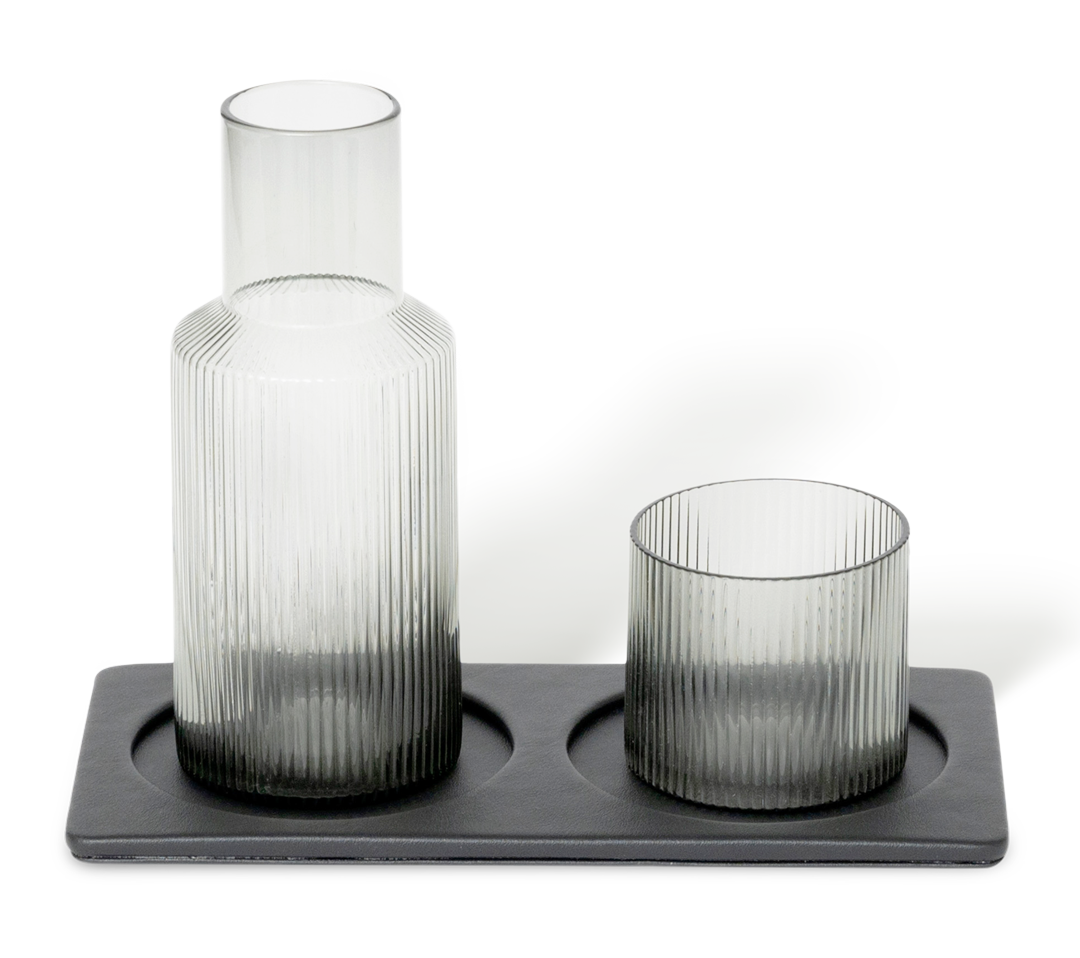 Cres Coaster Tray Black