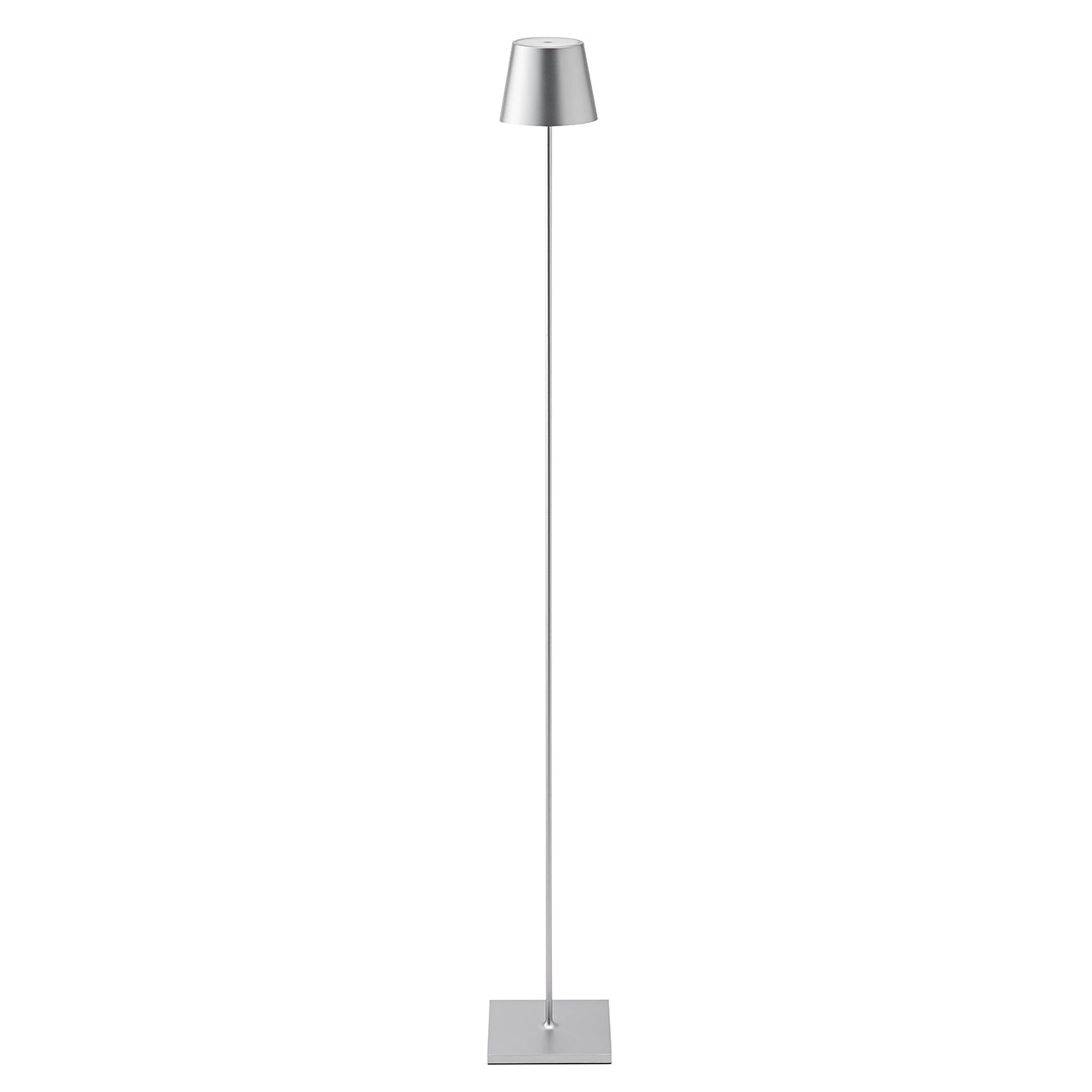 Akku-Stehleuchte Nuindie 1200mm silber rund