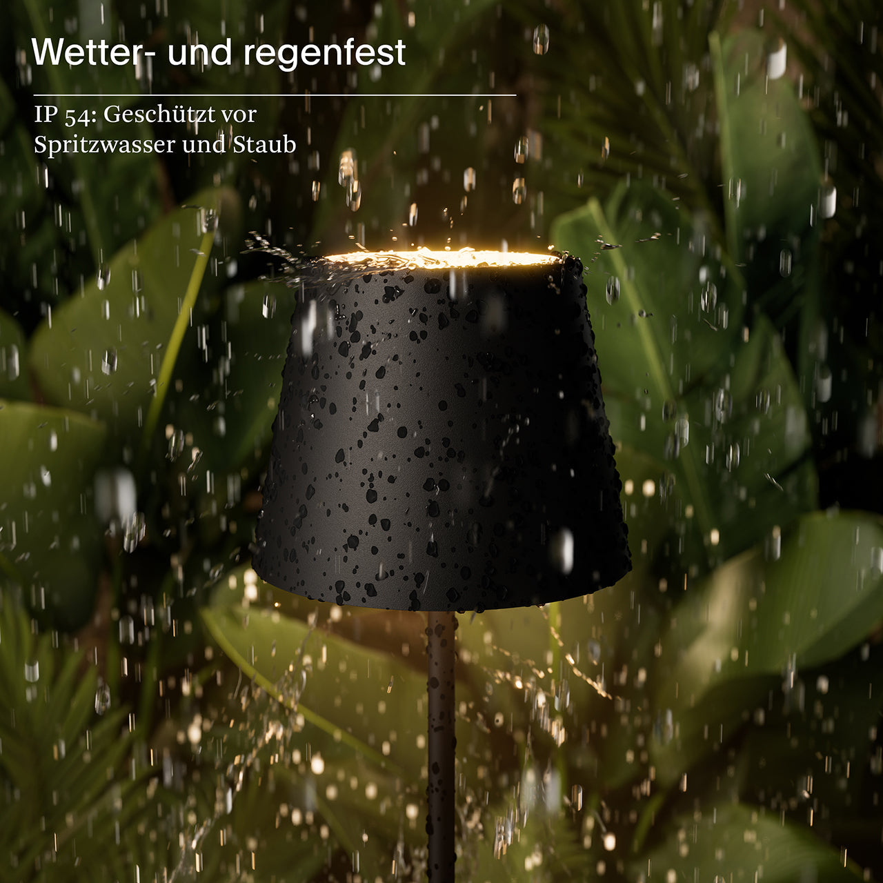 Akku-Stehleuchte Nuindie USB-C 1200mm schwarz