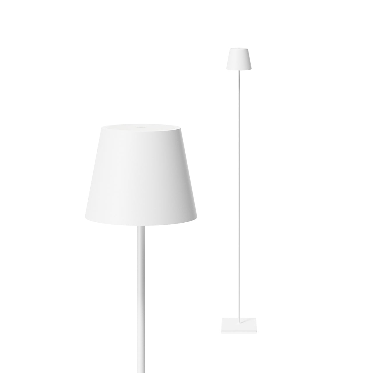 Akku-Stehleuchte Nuindie USB-C 1200mm weiß