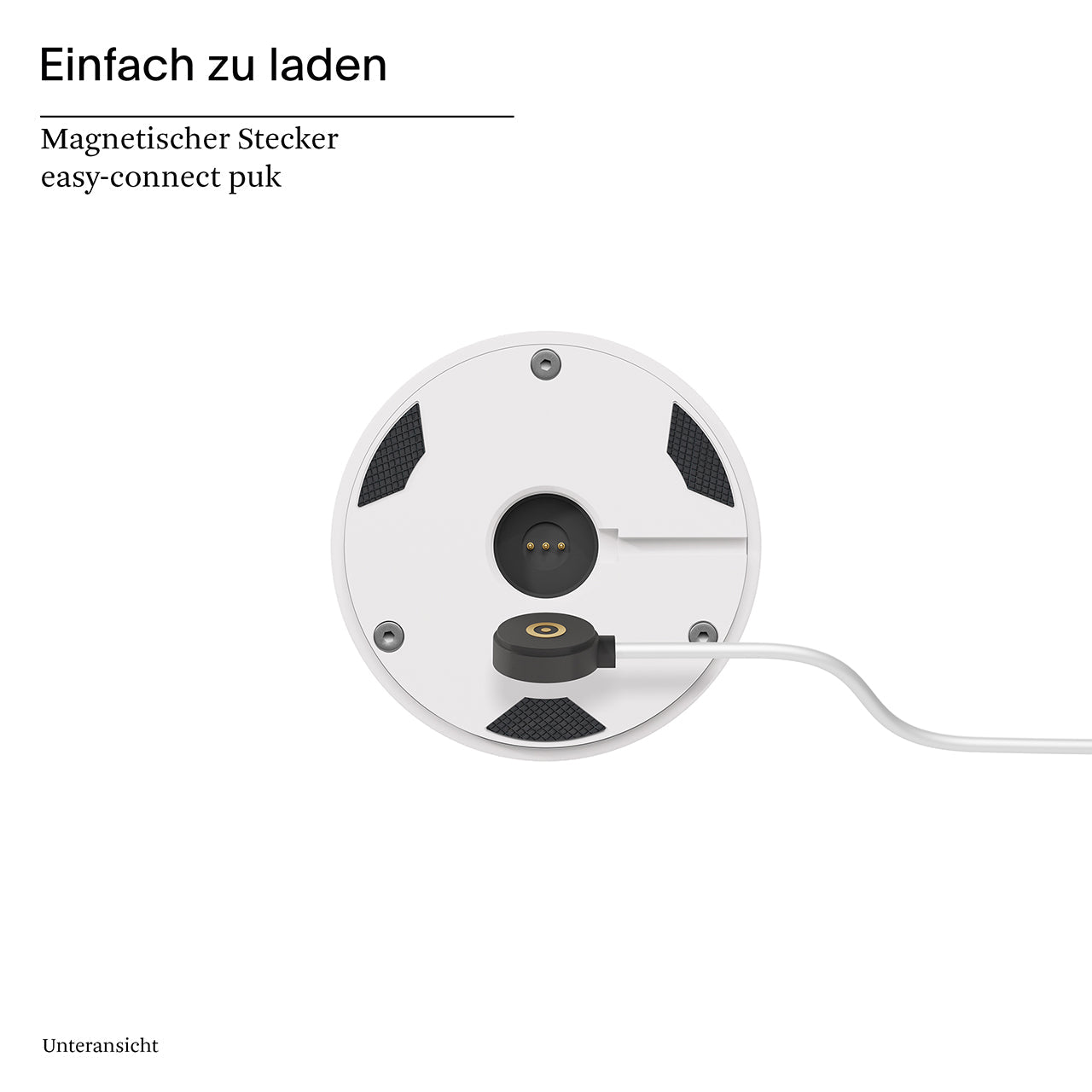 Akku-Tischleuchte Nudrop mini 217mm weiß