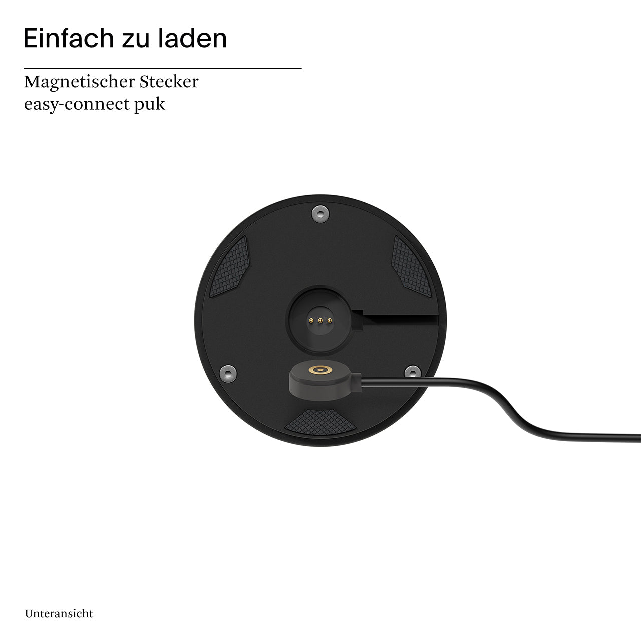 Akku-Tischleuchte Nudrop mini 217mm schwarz