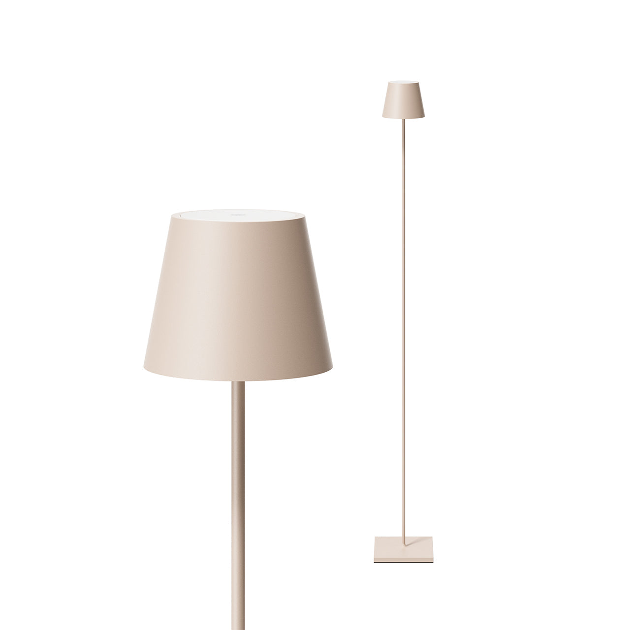 Akku-Stehleuchte Nuindie USB-C 1200mm beige