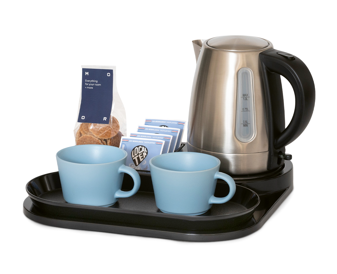 Wasserkocher 1L Edelstahl 1850-2200W