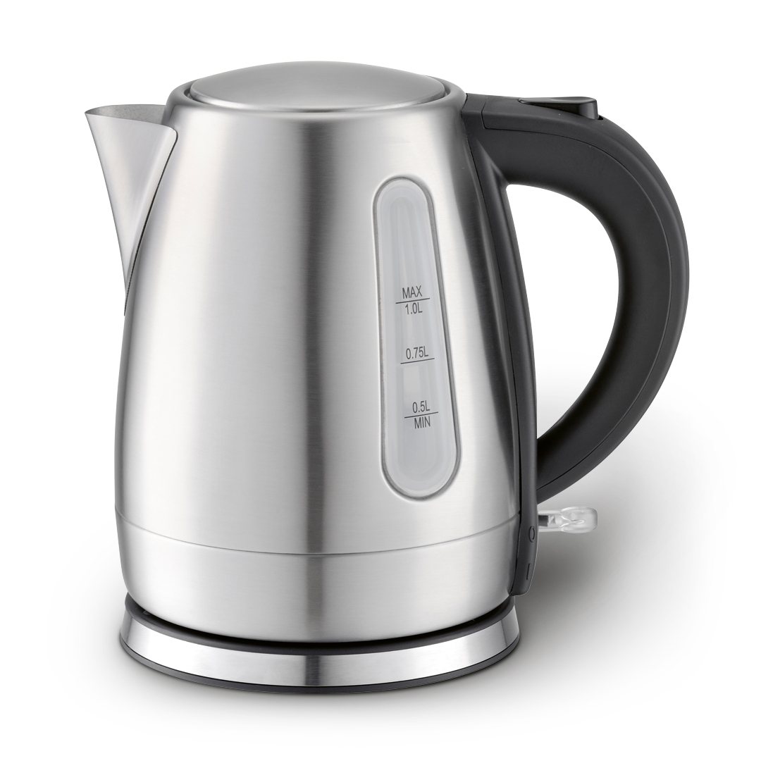 Wasserkocher 1L Edelstahl 1850-2200W