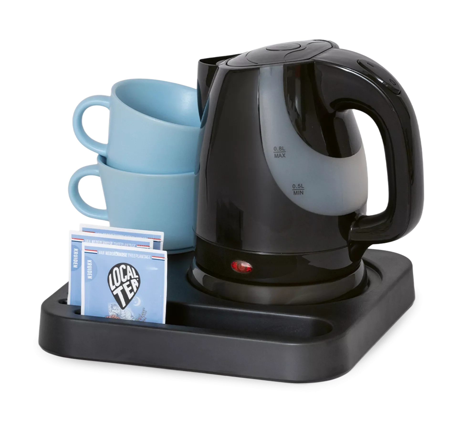 Wasserkocher 0,8L | Schwarz 2200W