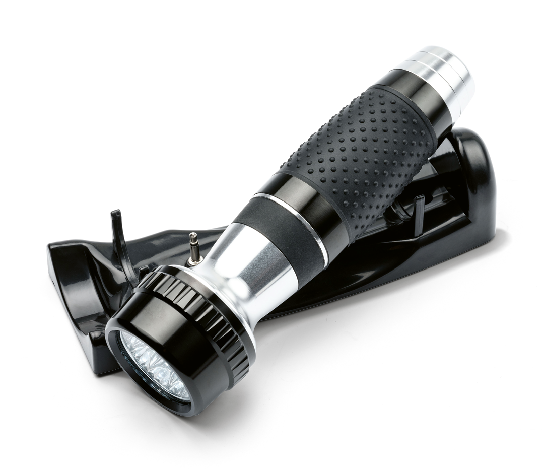 Nottaschenlampe für Hotelzimmer | Schwarz