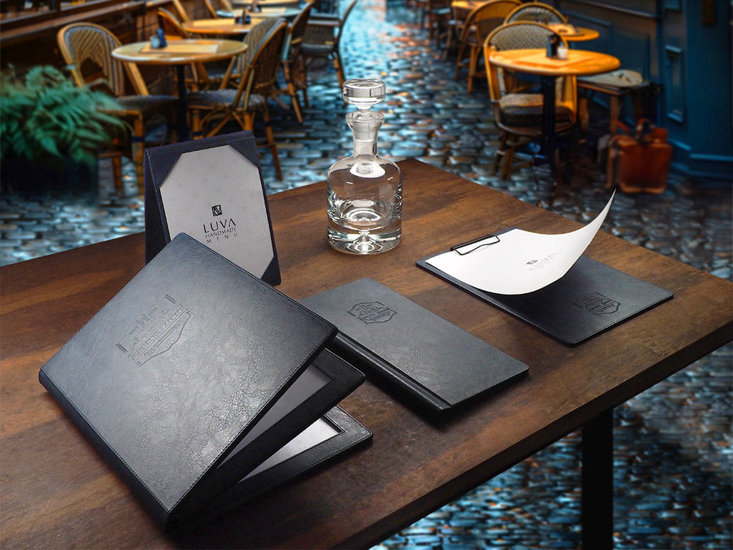 Menüabdeckung mit 4 Fächern