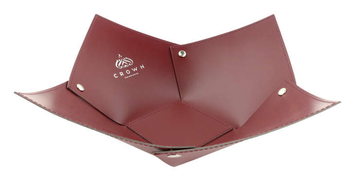 Körbchen aus imprägniertem Leder