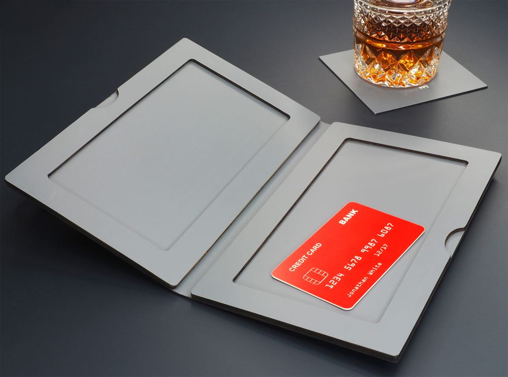 Rechnungsetui mit Magnetverschluss