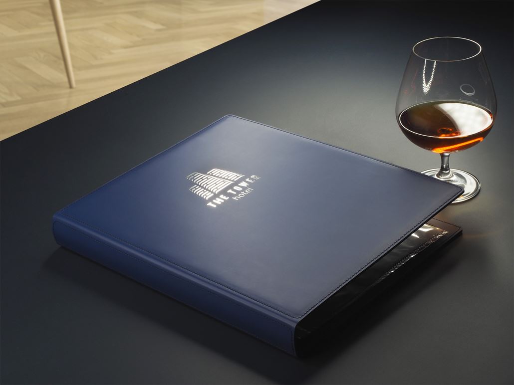 Hotelmappe mit Fächern A4