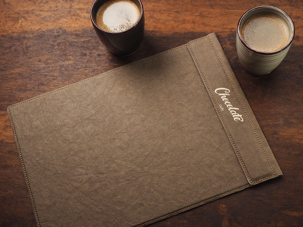 Menükarte mit Magnetgriff