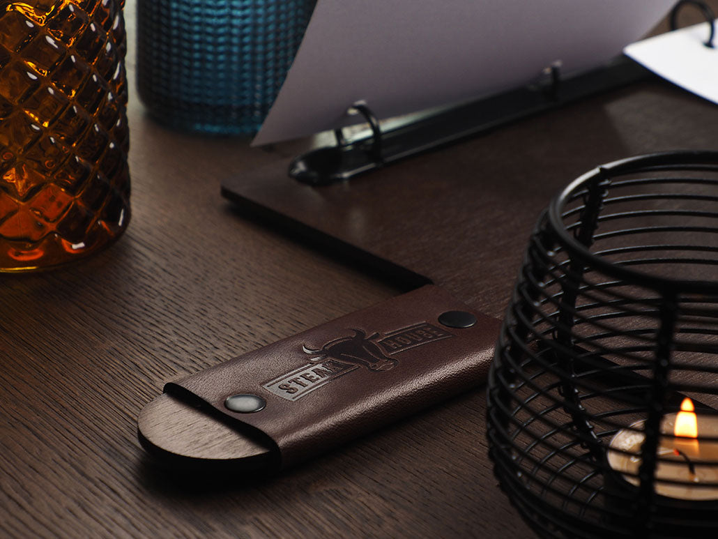 Menükarte mit Ringmechanik