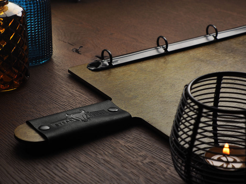 Menükarte mit Ringmechanik