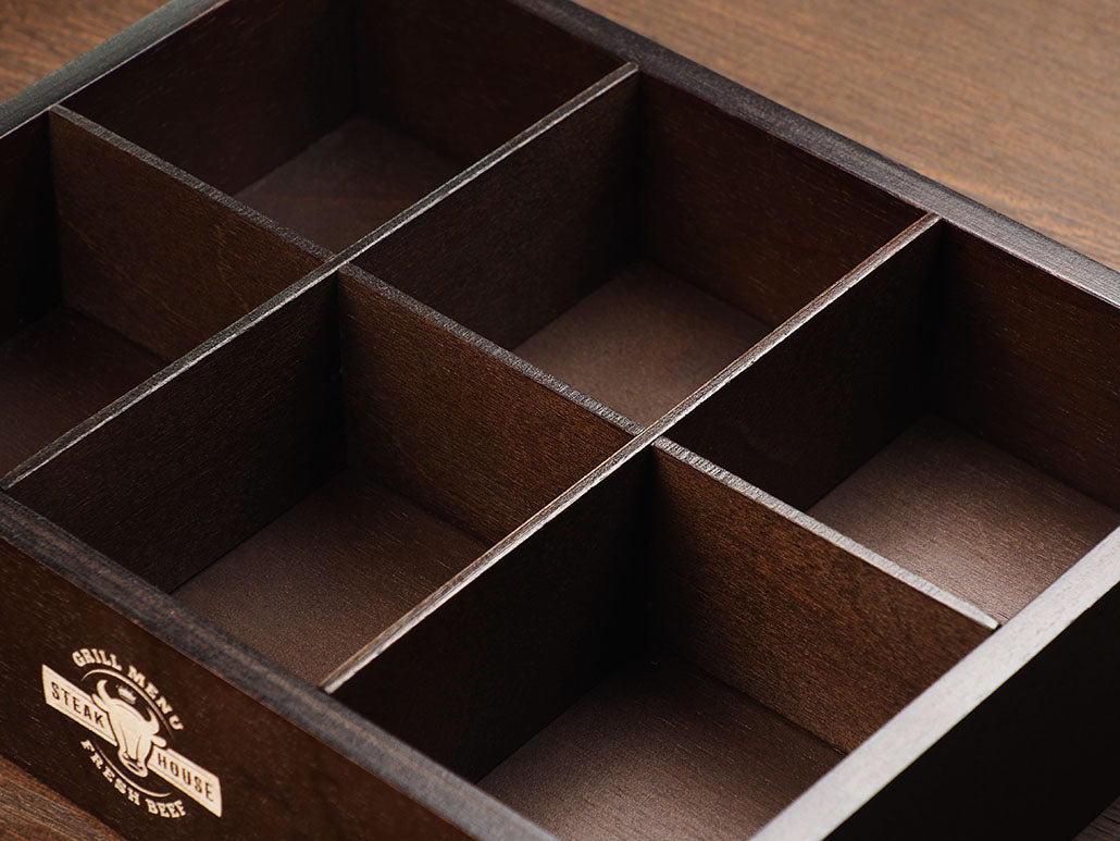 Tee-Holzbox