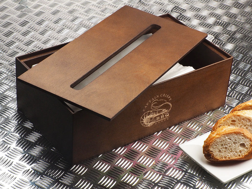 Taschentuchbox aus Holz