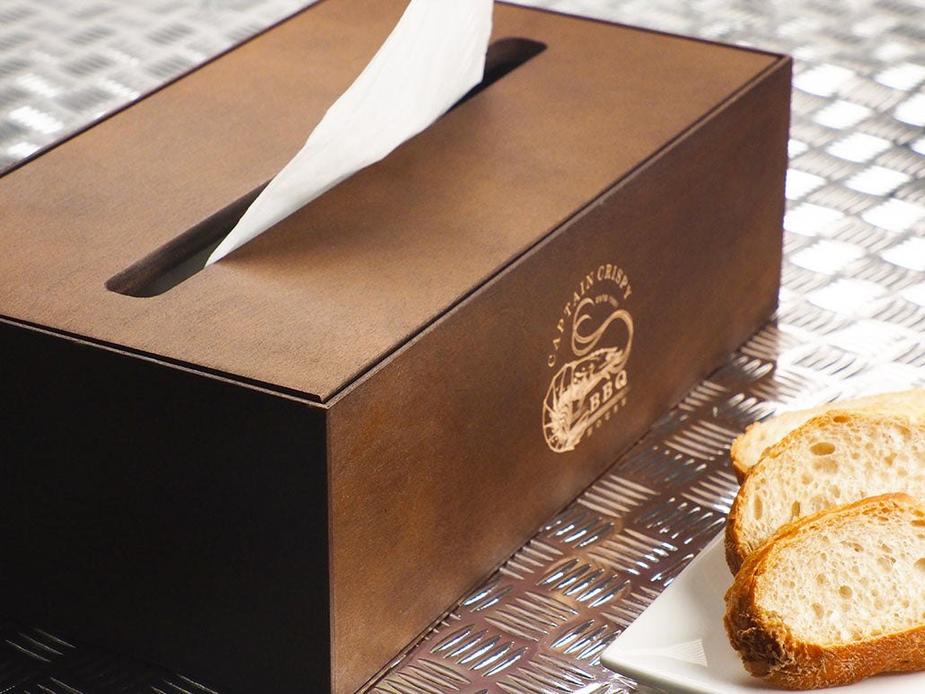 Taschentuchbox aus Holz