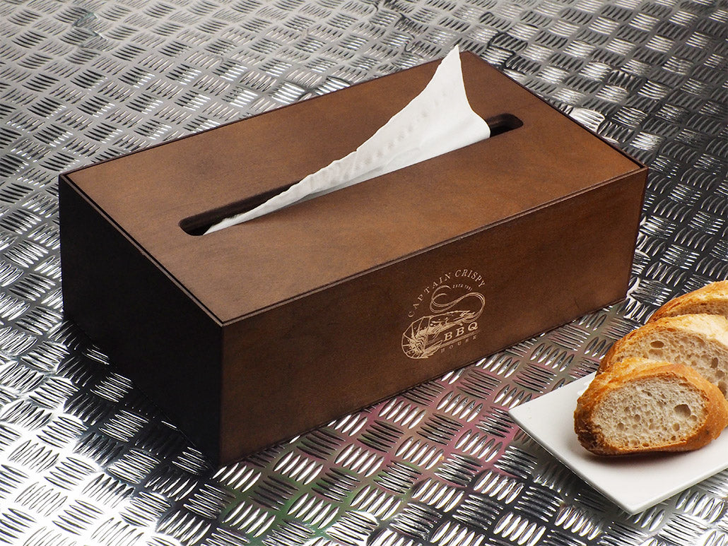 Taschentuchbox aus Holz