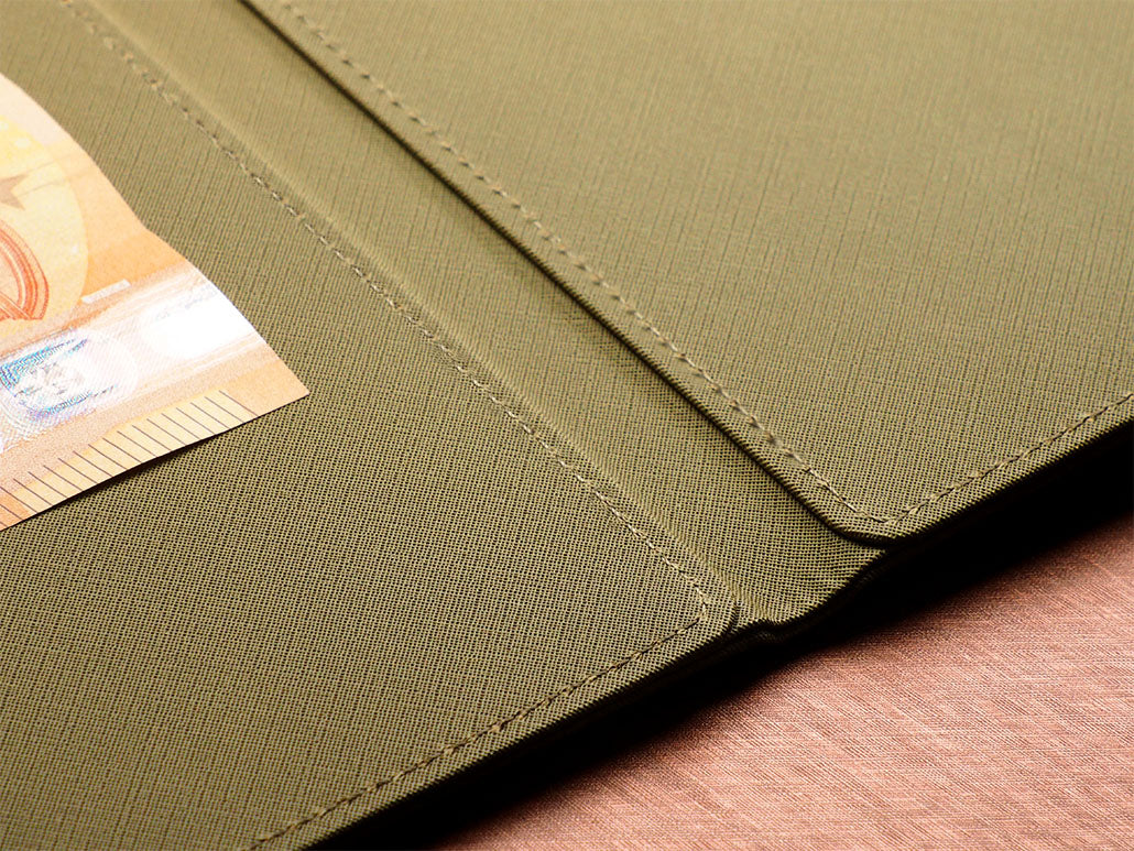 Rechnungshalter oliv | personalisierbar