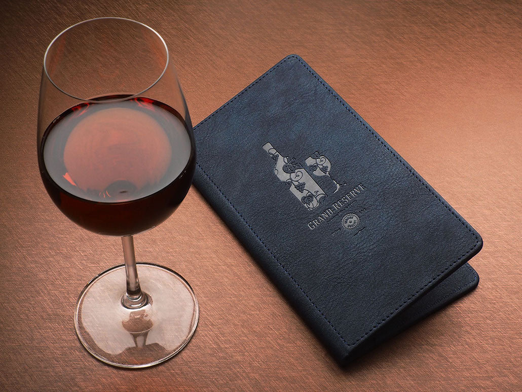 Rechnungshalter marineblau | personalisierbar