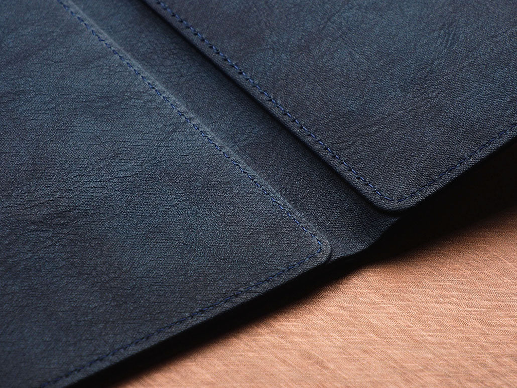 Rechnungshalter marineblau | personalisierbar