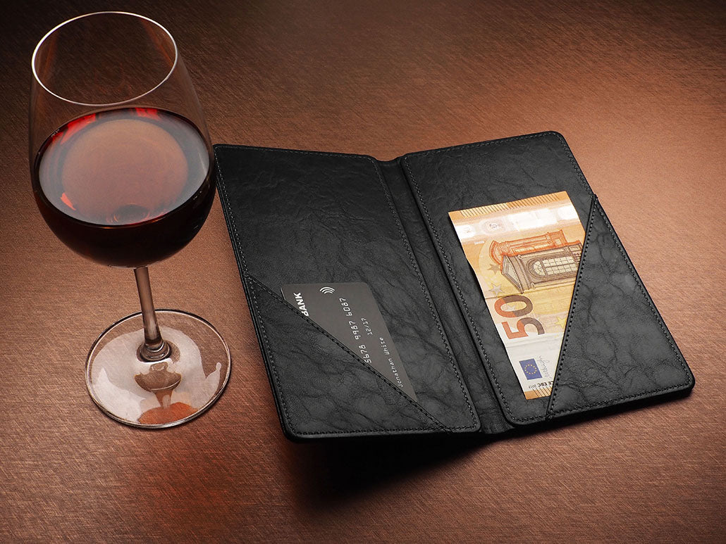 Rechnungshalter schwarz | personalisierbar