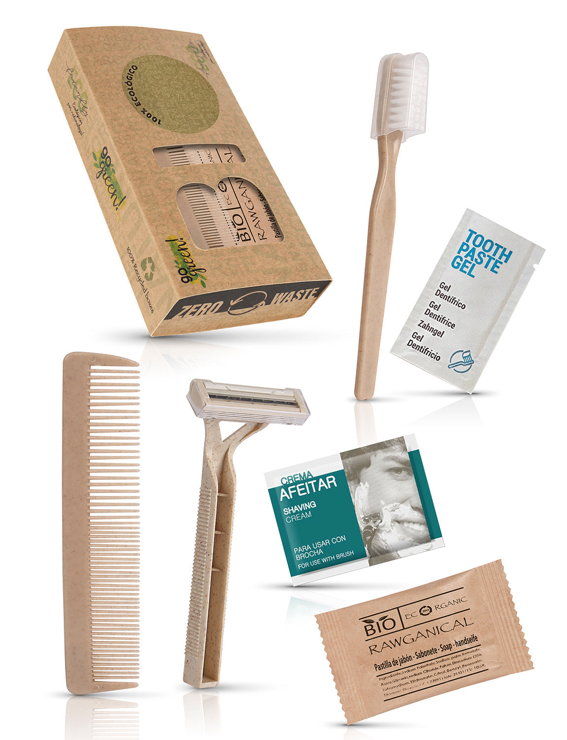Komplettes Set für Ihn in Bio-Box - 50 Stück