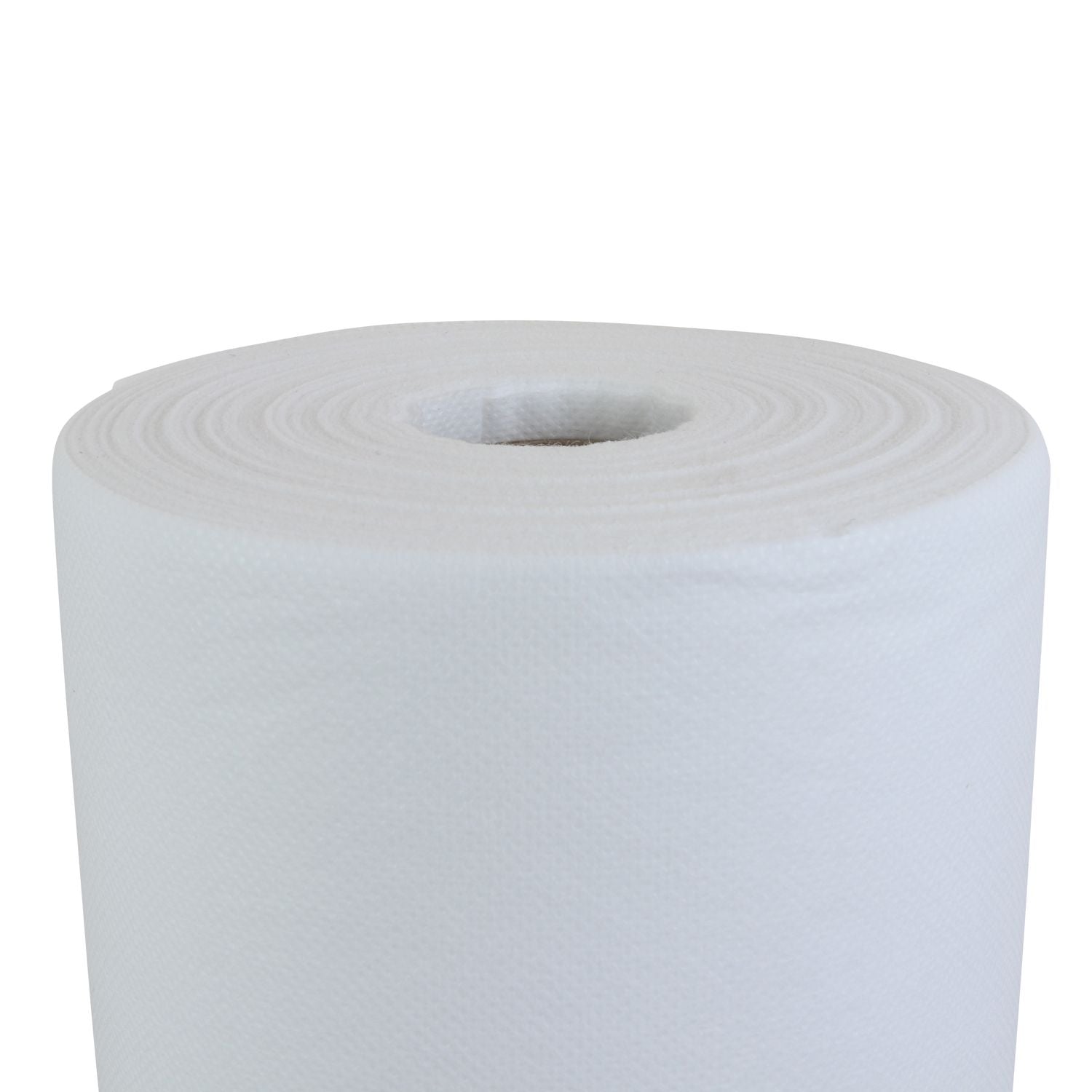 Rolle mit Einweg Tischdecken vorgeschnitten quadratisch (120 x 120cm) Non Woven Spinnvlies - 40 Tischdecken  Braun