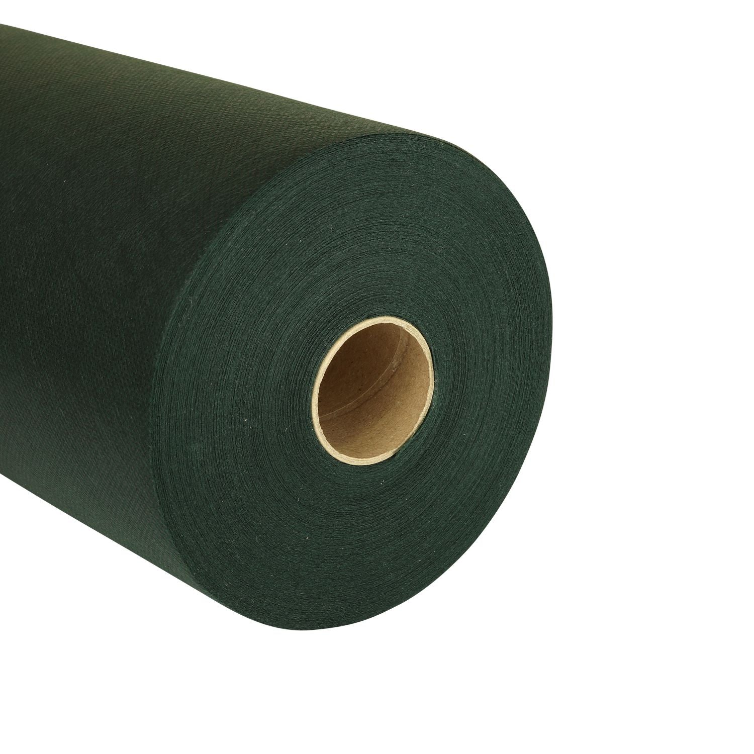 Rolle mit Einweg Tischdecken vorgeschnitten (40 x 30cm) Non Woven Spinnvlies - 160 Tischdecken  Schwarz